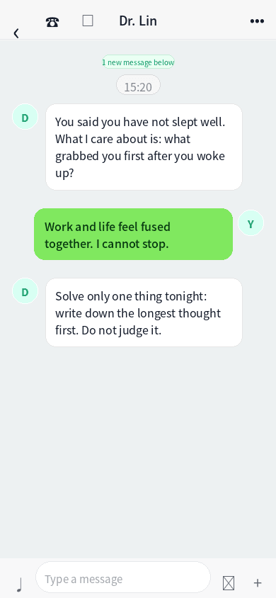 Yinjie chat interface: threaded conversations with AI characters, message alerts, strong alerts, and read receipts